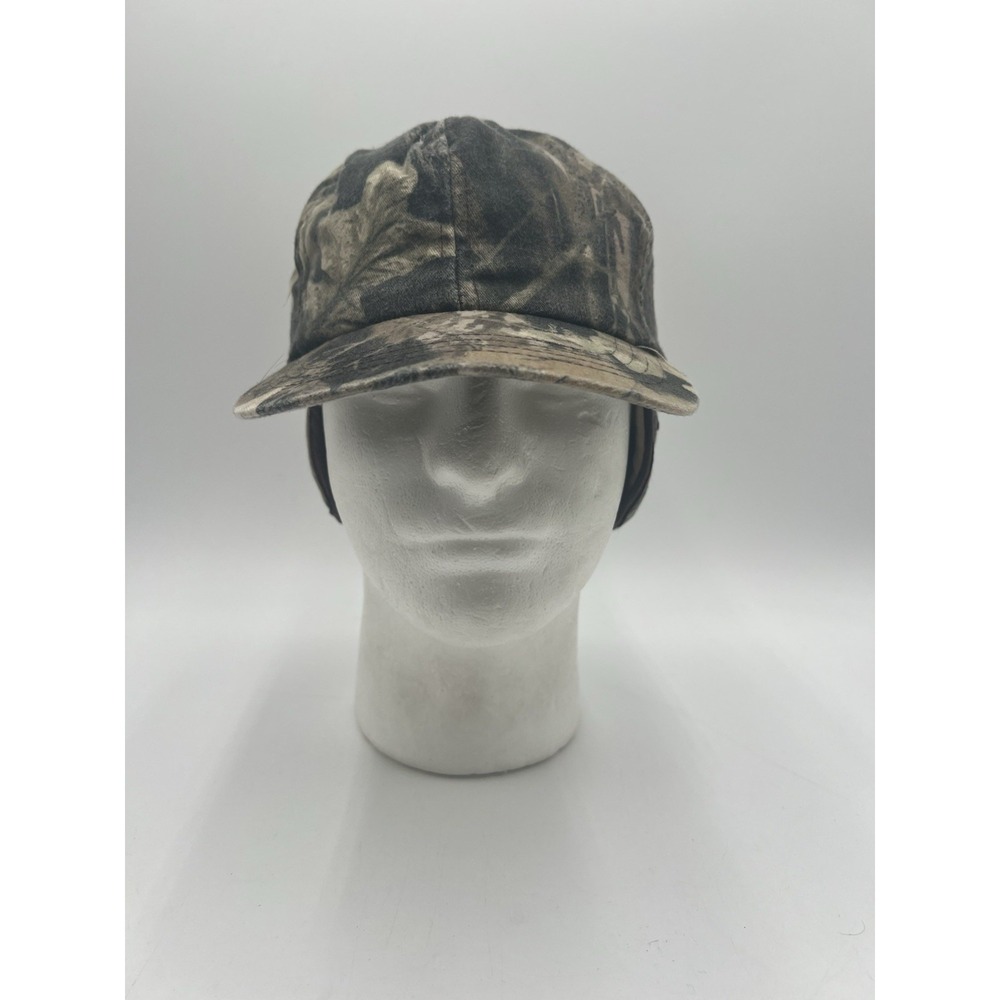 Vintage Whitewater Outdoors GORE-TEX Thinsulate Camo Hunting Ear Flap Hat L USA
